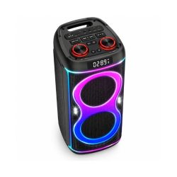 Prenosný Bluetooth reproduktor s RGB osvetlením SS-8801