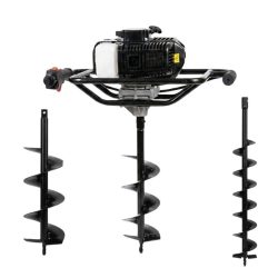   Starktech Germany Benzínová zemná vŕtačka s 3 vrtákmi ST-4800