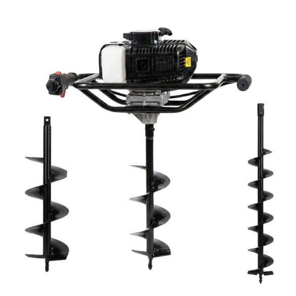 Starktech Germany Benzínová zemná vŕtačka s 3 vrtákmi ST-4800