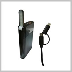   Straus Powerbank – 15 000 mAh, micro-Lightning konektor, LED ST-8001
