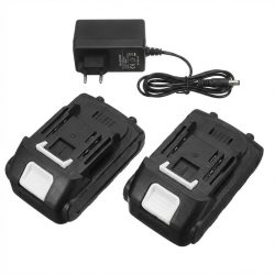   Univerzálna 88V Li-ion Náhradná Sada Batérií – 2× Akumulátor + Nabíjačka ST-DDC-88V