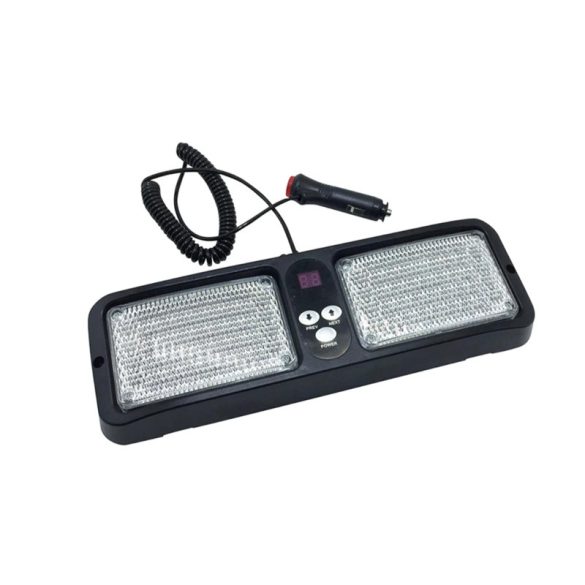 LED SUNS výstražné blikajúce LED svetlo na slnečnú clonu