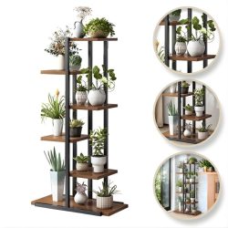 Stojan na rastliny s policami 113x60x20cm SZ16CZ