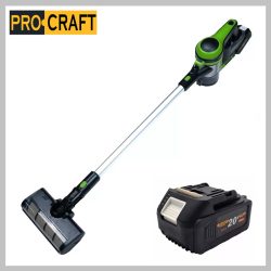   Procraft VP30 akumulátorový vysávač s 4Ah batériou a nabíjačkou SZEPT19