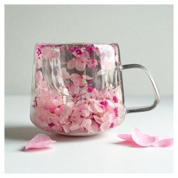 Thermo Pohár s kvetinovým dizajnom – 180 ml SZK190