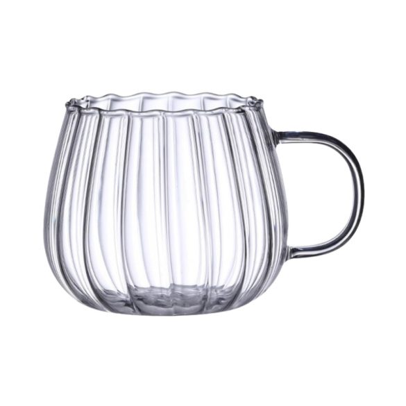 Pohár z borosilikátového skla na nápoje a dezerty, 400 ml SZK52
