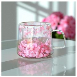 Thermo Pohár s kvetinovým dizajnom – 180 ml SZK74