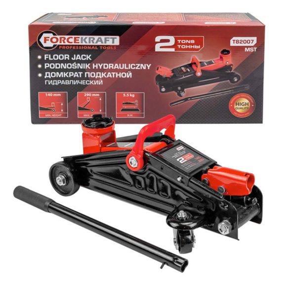 Hydraulický krokodílový zdvihák FORCEKRAFT 2T T82007