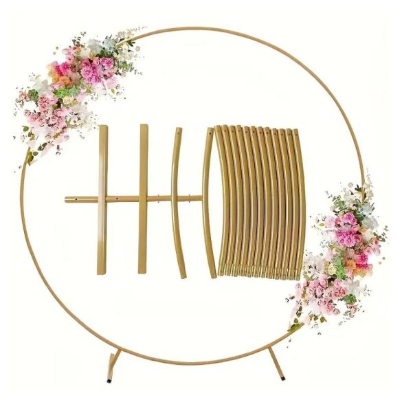 Dekoratívny kovový stojan v tvare srdca bez dekorácie TE1200040