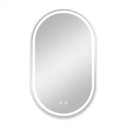   Inteligentné oválne LED kúpeľňové zrkadlo – moderná elegancia a funkčný dizajn TE3970138