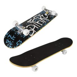   Začiatočnícky skateboard 79 cm s čiernym dizajnom TH1356658