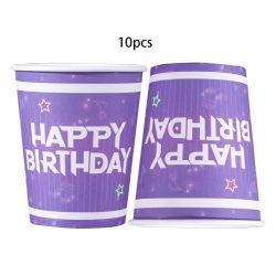   10-dielna sada papierových pohárov s motívom K-popu TJ12141967