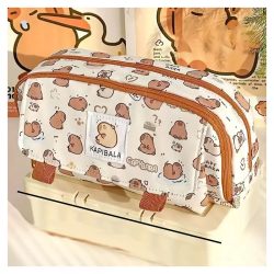   Puzdro na ceruzky Capybara – veľká kapacita, roztomilý vzor zvieratka TK2636882