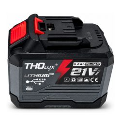   Li-ion akumulátor THOlux 21 V 8,0 Ah s USB konektorom TL-105