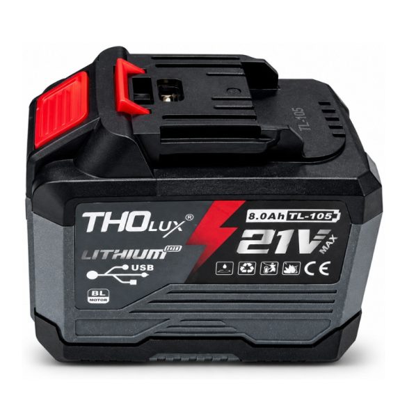 Li-ion akumulátor THOlux 21 V 8,0 Ah s USB konektorom TL-105