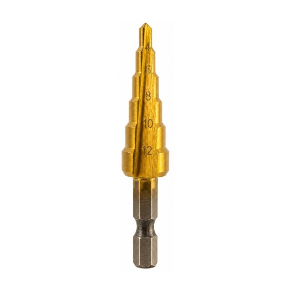 Stupňovitý vrták THO 4–12 mm TL-32