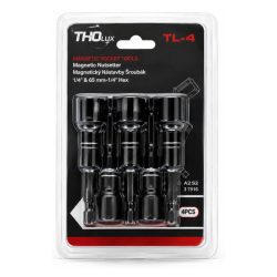   Sada 4-dielnych magnetických adaptérov na imbusové kľúče THO TL-4-1