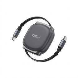   THOLux Teleskopický USB-C – USB-C dátový kábel – 240 W TL-45