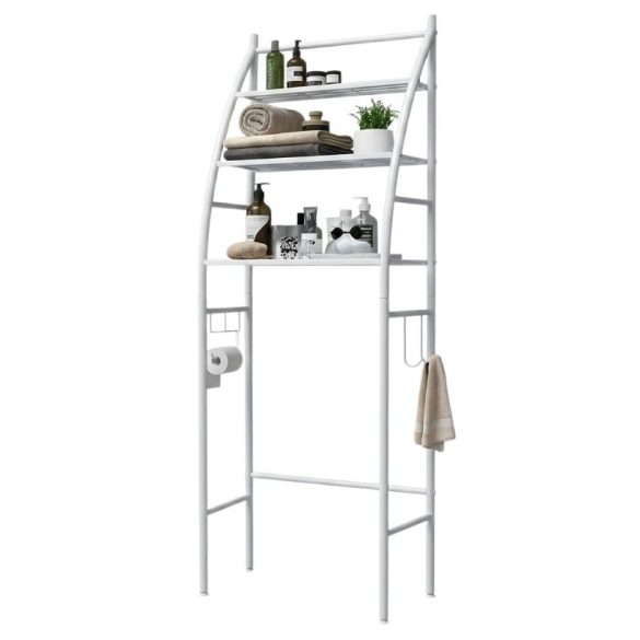 Policový systém nad WC v tvare plachetnice TM-020