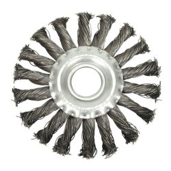 Kotúčová kefka 115 mm, skrútený drôt TO-06982