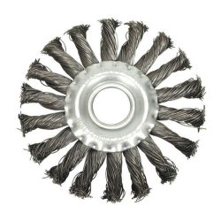 Kotúčová kefka 150 mm, skrútený drôt TO-06983
