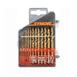   Sada vrtákov do kovu Titan 1,5–6,5 mm / 13 dielov TO-22300