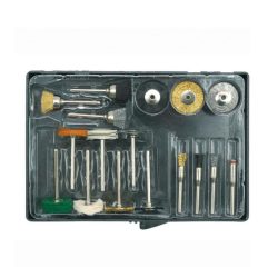 Mini brúsna sada príslušenstva 17 dielov TO-25411