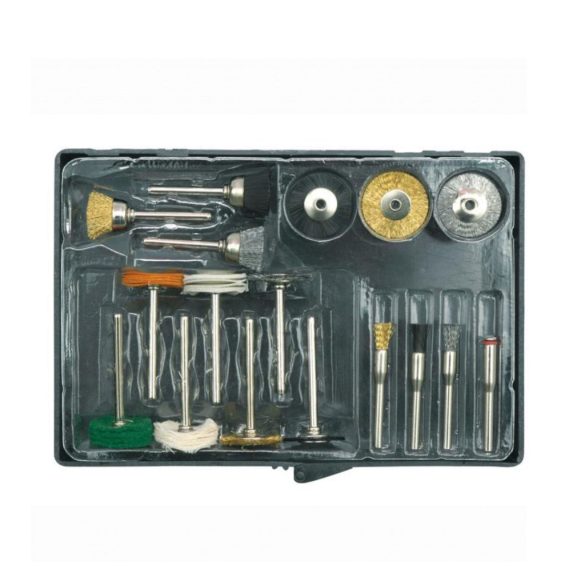 Mini brúsna sada príslušenstva 17 dielov TO-25411