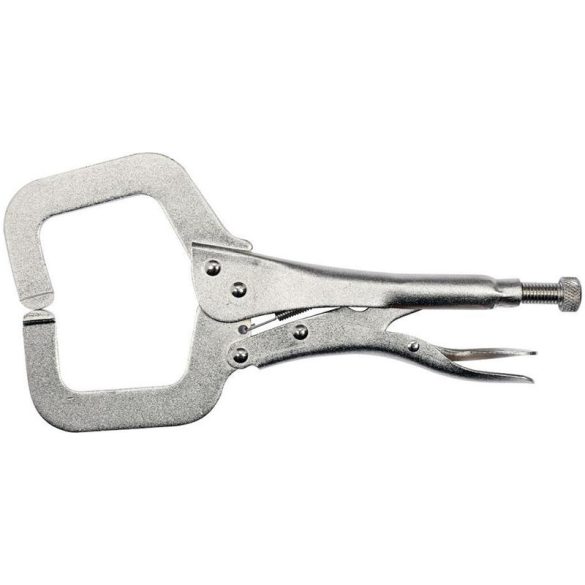 Samozamykacie kliešte VOREL s čeľusťami v tvare C – 275 mm TO-44300