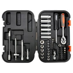   Sada nástrčných kľúčov STHOR 1/4„ – 42 dielov TO-58641