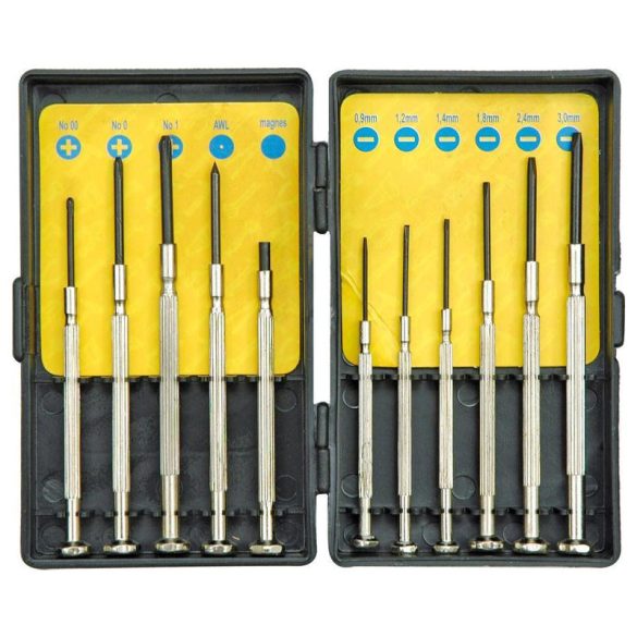 Vorel sada presných skrutkovačov 11 dielna TO-64330