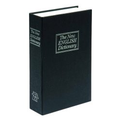   Vorel Trezor v tvare knihy – 240 × 155 × 55 mm, čierny TO-78633