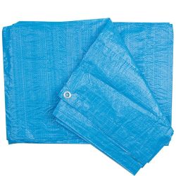 Modrá plastová plachta TO-85080