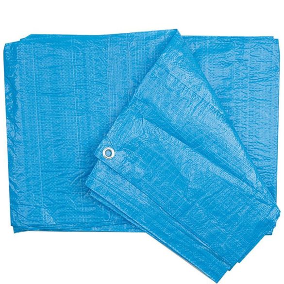 Modrá plastová plachta TO-85080