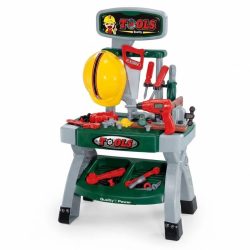 Detský Dielenský Stôl s Ochrannou Prilbou TPS02