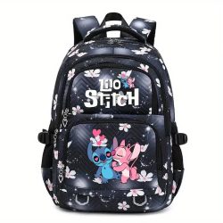   Ergonomický batoh Disney Stitch – čierny, veľká kapacita TU2471073-F