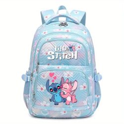   Ergonomický batoh Disney Stitch – svetlo modrý, veľká kapacita TU2471073-V