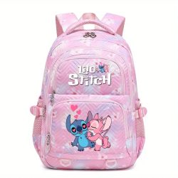   Ergonomický batoh Disney Stitch – ružový, veľká kapacita TU2471073