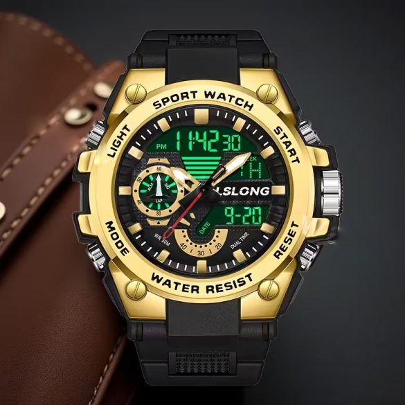 Pánske športové hodinky zlatožlté TX6182444-AS