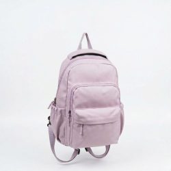   Dámsky mestský batoh s viacerými priehradkami – svetlo fialový Taska-005