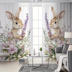 Vzorované závesy 132 x 213 cm UP3380652