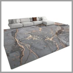   Zamatový koberec 180 × 280 cm, obdĺžnikový (T) UP471353-d