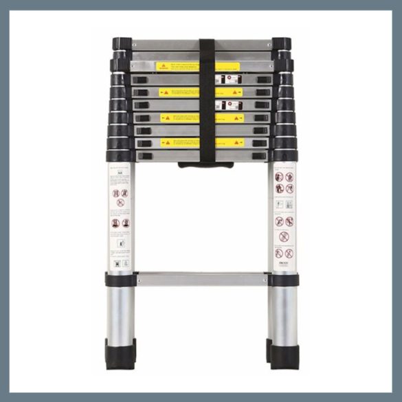 Haina teleskopický hliníkový rebrík 5 metrov UP500