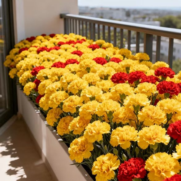 20 ks realistických umelých klinčekov – červené a žlté UQ10335659