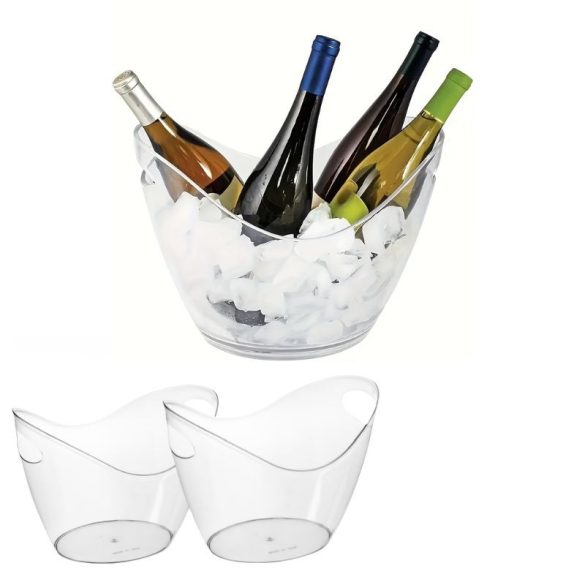 Akrylový chladiaci vedro na nápoje 2 ks UQ3333764