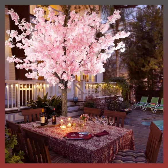 Umelý čerešňový kvet, ružový 1,2 m UY688228
