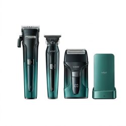   VGR Profesionálna sada na strihanie vlasov a fúzov 3 v 1 – AFA špeciálna edícia V-694