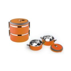   VICTOR ORANŽOVÝ 2-dielny NEREZOVÝ SUD NA POTRAVINY V-FH082N