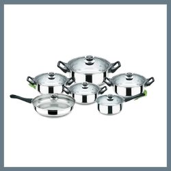   12-dielna súprava riadu Victor z nehrdzavejúcej ocele V-HZ1201