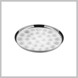   Victor okrúhly podnos z nehrdzavejúcej ocele – 30 cm – V-TP0512
